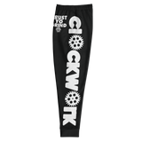 Clockwork Trust Yo Grind White Logo Black Men's Joggers