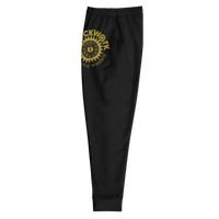 Black and Gold Clockwork Men's Joggers