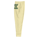 Light Tan & Dark Green Trust Yo Grind Joggers