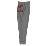 Clockwork Trust Yo Grind Grey & Maroon Joggers