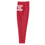Clockwork Trust Yo Grind red & White Joggers Joggers