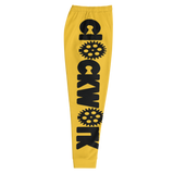 Yellow and Black Trust Yo Grind Clockwork Men's Joggers