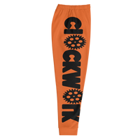 Orange and Black Trust Yo Grind Clockwork Men's Joggers