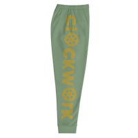 Olive and Gold Trust Yo Grind Clockwork Men's Joggers