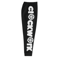Clockwork Trust Yo Grind White Logo Black Men's Joggers
