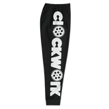 Clockwork Trust Yo Grind White Logo Black Men's Joggers