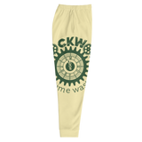 Light Tan & Dark Green Trust Yo Grind Joggers