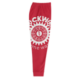 Clockwork Trust Yo Grind red & White Joggers Joggers