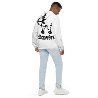 Clockwork white and black Men’s windbreaker