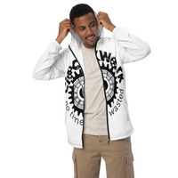 Clockwork white and black Men’s windbreaker