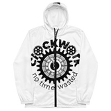 Clockwork white and black Men’s windbreaker