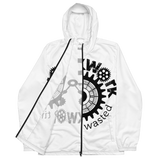 Clockwork white and black Men’s windbreaker