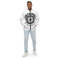 Clockwork white and black Men’s windbreaker