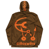 Clockwork Brown and Orange Men’s windbreaker