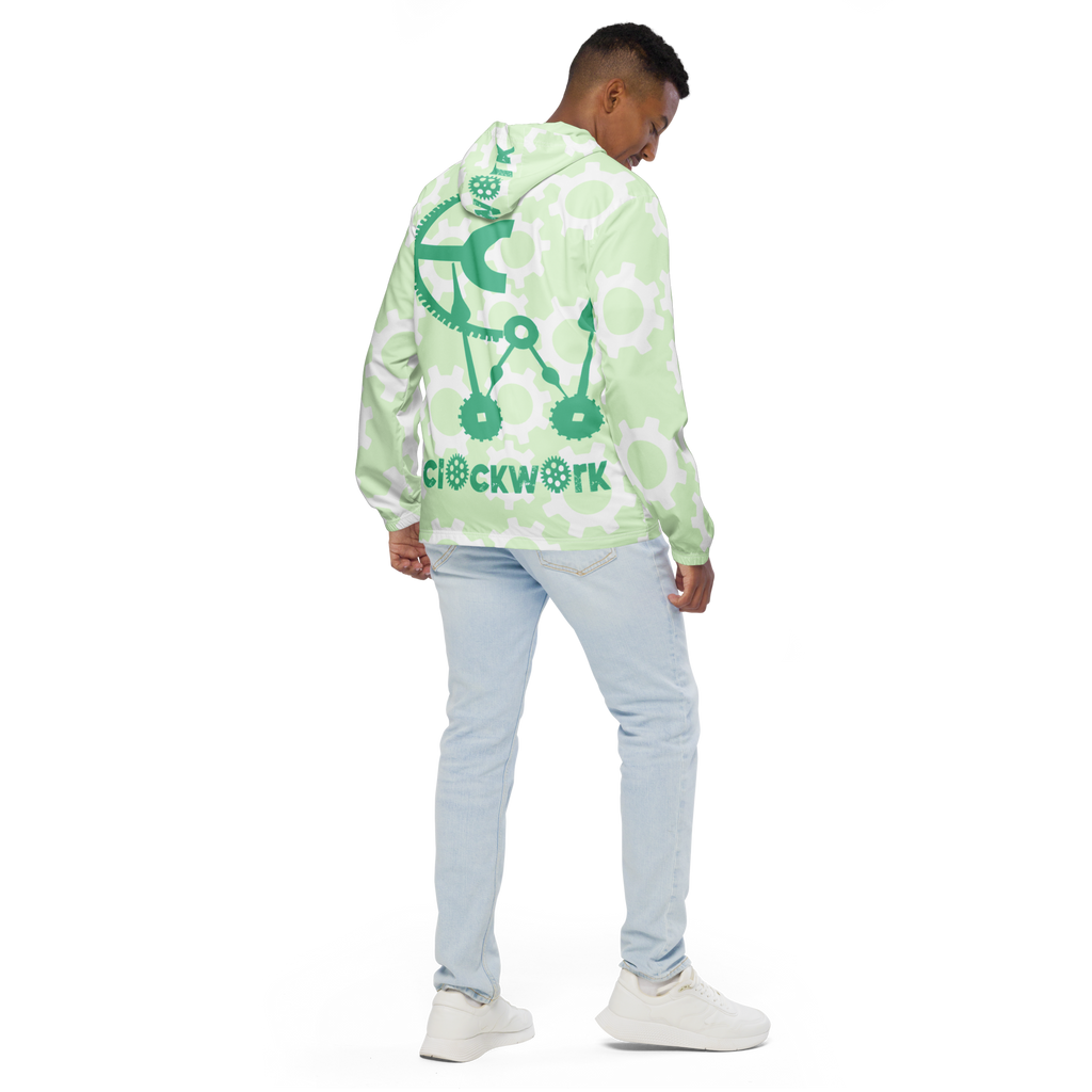 Clockwork Mint Green Men’s windbreaker