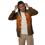 Clockwork Brown and Orange Men’s windbreaker