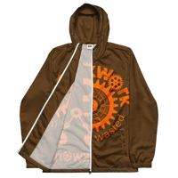 Clockwork Brown and Orange Men’s windbreaker