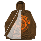 Clockwork Brown and Orange Men’s windbreaker