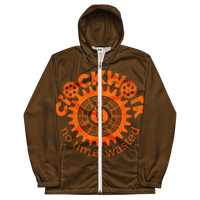 Clockwork Brown and Orange Men’s windbreaker