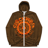 Clockwork Brown and Orange Men’s windbreaker