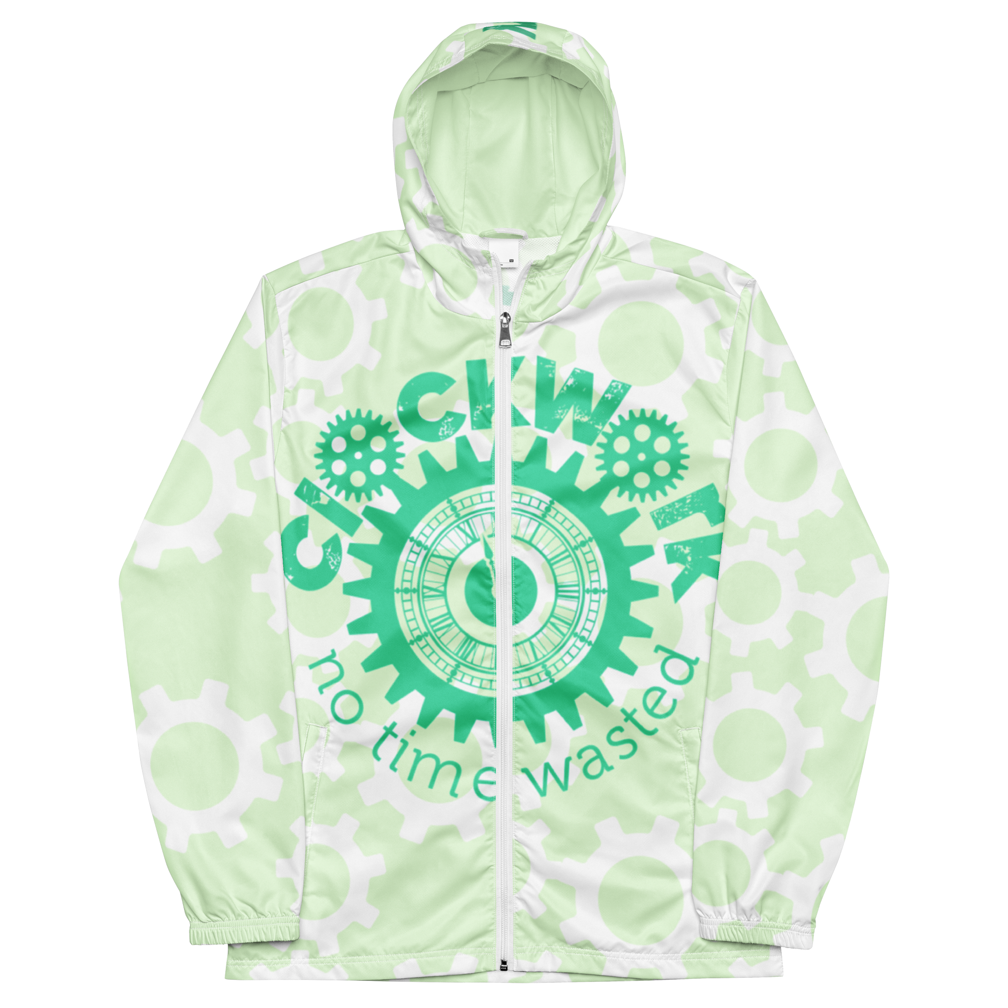Clockwork Mint Green Men’s windbreaker