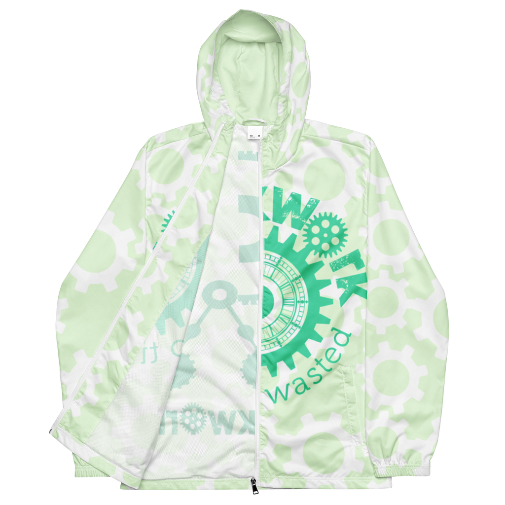Clockwork Mint Green Men’s windbreaker