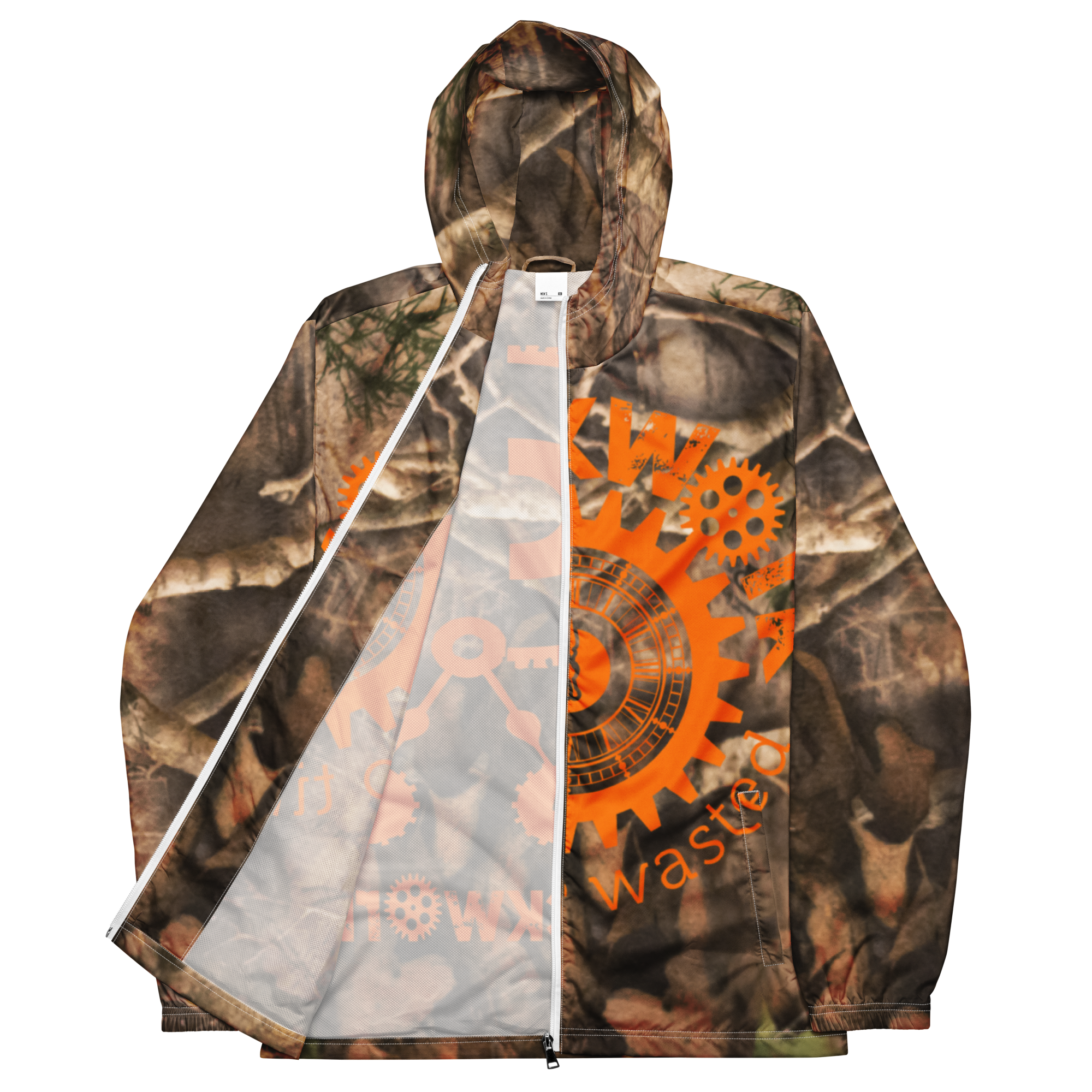 Clockwork Hunters Camo Men’s windbreaker