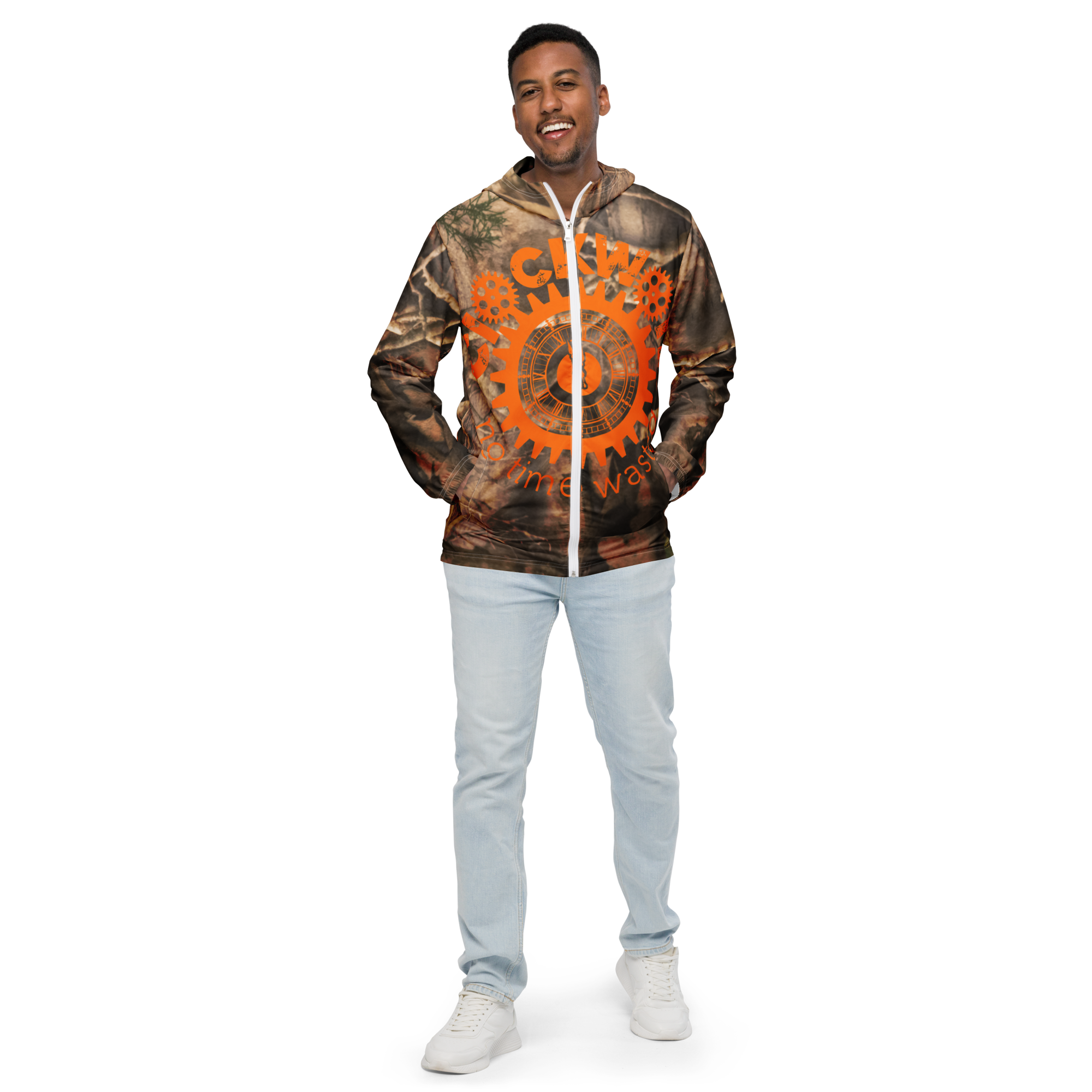 Clockwork Hunters Camo Men’s windbreaker