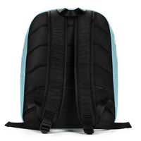 Clockwork Blizzard Blue Minimalist Backpack