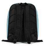 Clockwork Blizzard Blue Minimalist Backpack