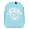 Clockwork Blizzard Blue Minimalist Backpack