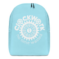 Clockwork Blizzard Blue Minimalist Backpack