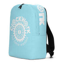 Clockwork Blizzard Blue Minimalist Backpack