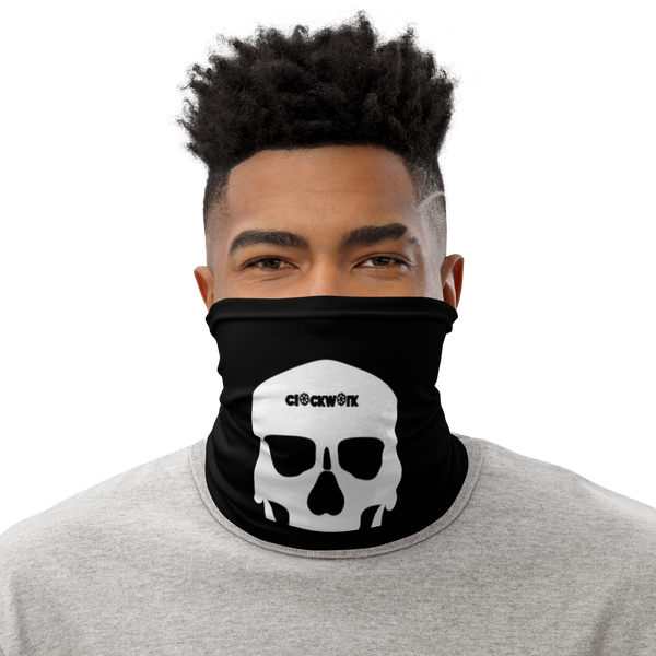 Clockwork Skull Head Neck Gaiter & Face Mask