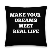 Clockwork Trust Yo Grind Dreams Premium Pillow