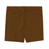 Brown Clockwork Women's Biker Shorts
