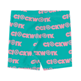 Clockwork Blue and Pink Shorts
