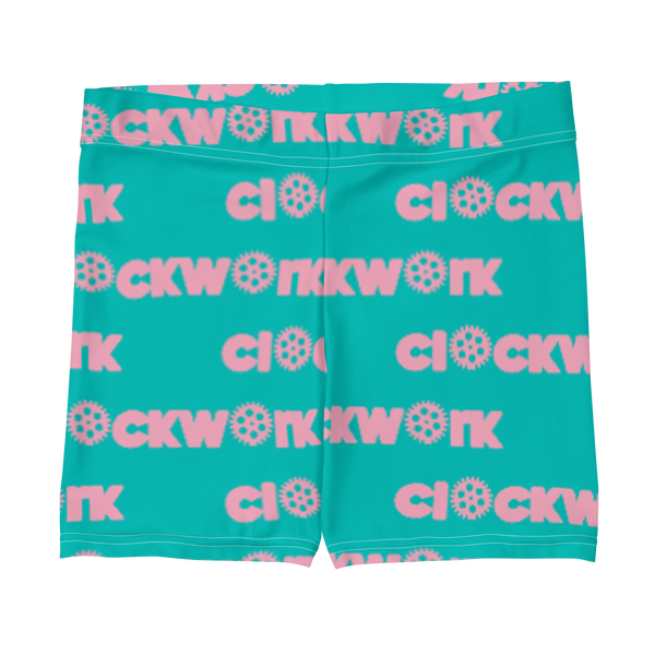Clockwork Blue and Pink Shorts