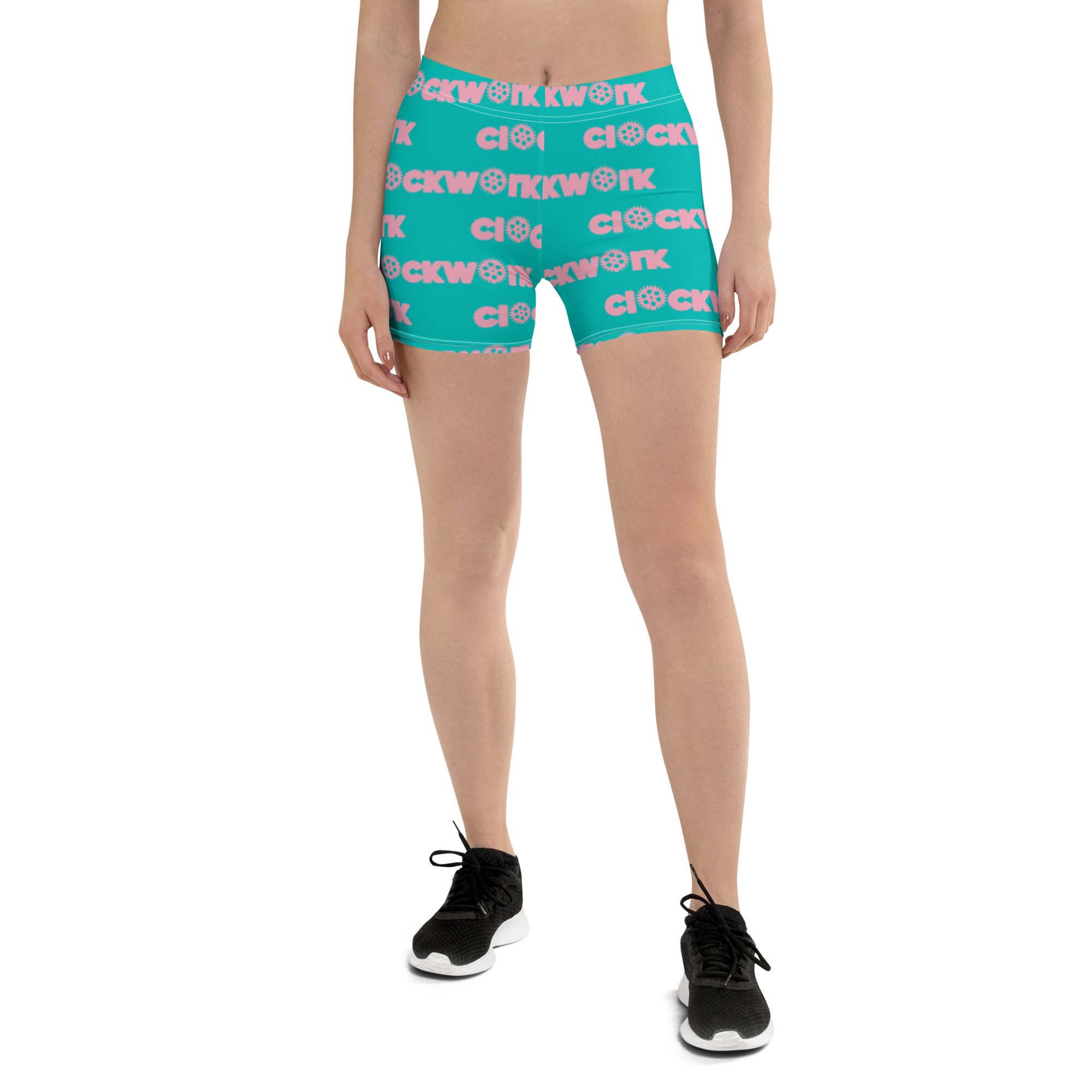 Clockwork Blue and Pink Shorts