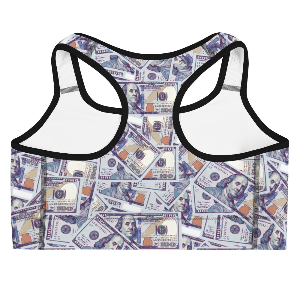 Clockwork Money  Sports bra