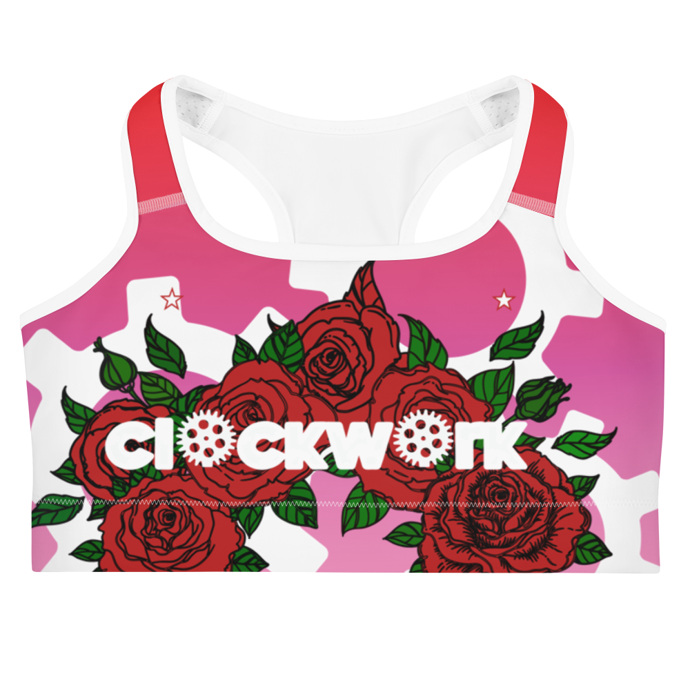 Clockwork Rose Sports bra