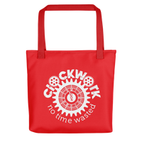Clockwork Red Tote bag