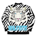 Clockwork White Tiger Unisex Bomber Jacket