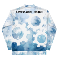Limitless Skies Clockwork Unisex Bomber Jacket