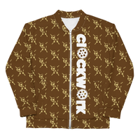 Clockwork Brown Unisex Bomber Jacket