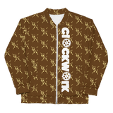 Clockwork Brown Unisex Bomber Jacket