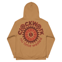 Clockwork Brown And Orange Unisex Hoodie