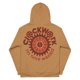 Clockwork Brown And Orange Unisex Hoodie