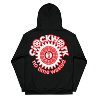 Trust Yo Grind Clockwork black, red, and white Unisex Hoodie