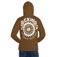 Clockwork Trust Yo Grind Brown Unisex Hoodie